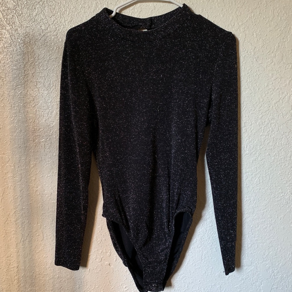 H&M glitter bodysuit